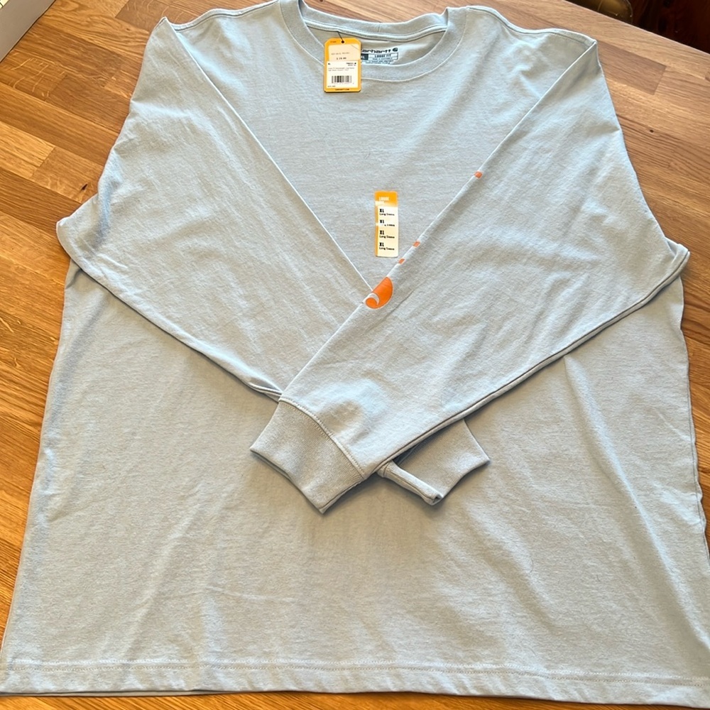 NWT Carhartt Loose Fit Heavyweight Long Sleeve Sz XL​